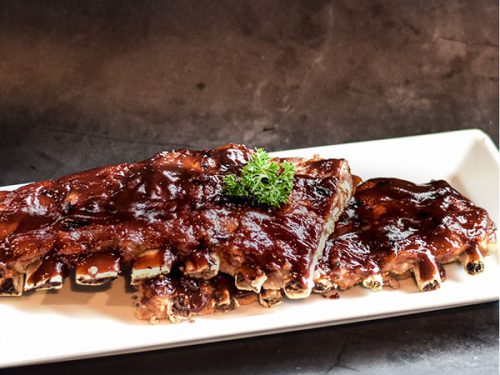 ซี่โครงหมูBBQ