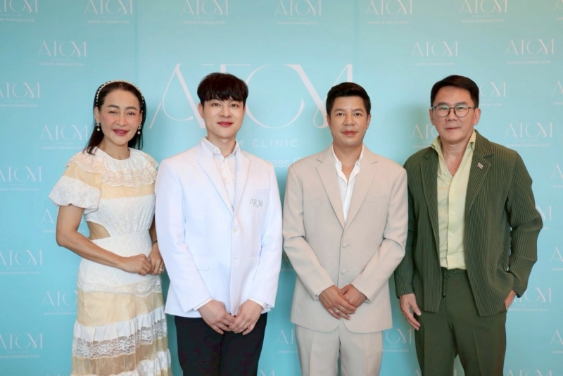 Atom Clinic ฉลองครบรอบ 14 ปี พร้อมเปิดตัวภาพลักษณ์ใหม่ “Atom Clinic 14th Anniversary & Brand Refresh Launch”