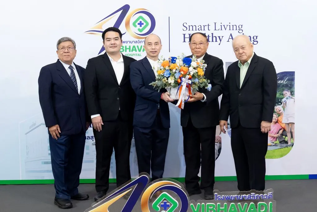 รพ.วิภาวดี ครบรอบ 40 ปี เปิดโรดแมปสุขภาพ “Smart Living, Healthy Aging”