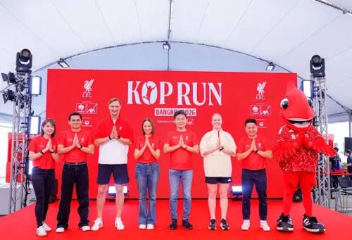 พร้อมแล้ว! “KOP RUN Bangkok 2026” ลิเวอร์พูลผนึก “กรุงไทย-แอกซ่า–รันริโอ” จัดเต็ม! ต้อนรับสาวกหงส์–นักวิ่งนับหมื่น เนรมิตกลิ่นอาย “แอนฟิลด์” สู่ราชมังฯ พร้อมเสื้อ–เหรียญลิขสิทธิ์ LFC พลาดไม่ได้ 13 ก.ย.นี้ ที่สนามราชมังฯ